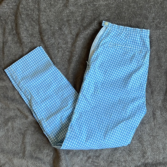 RL gingham pants/ trousers - Picture 1 of 4